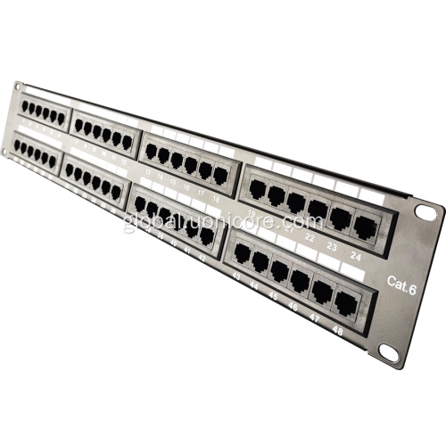 Home Network Patch Panel 48 port home ethernet patch panel RJ45 Factory